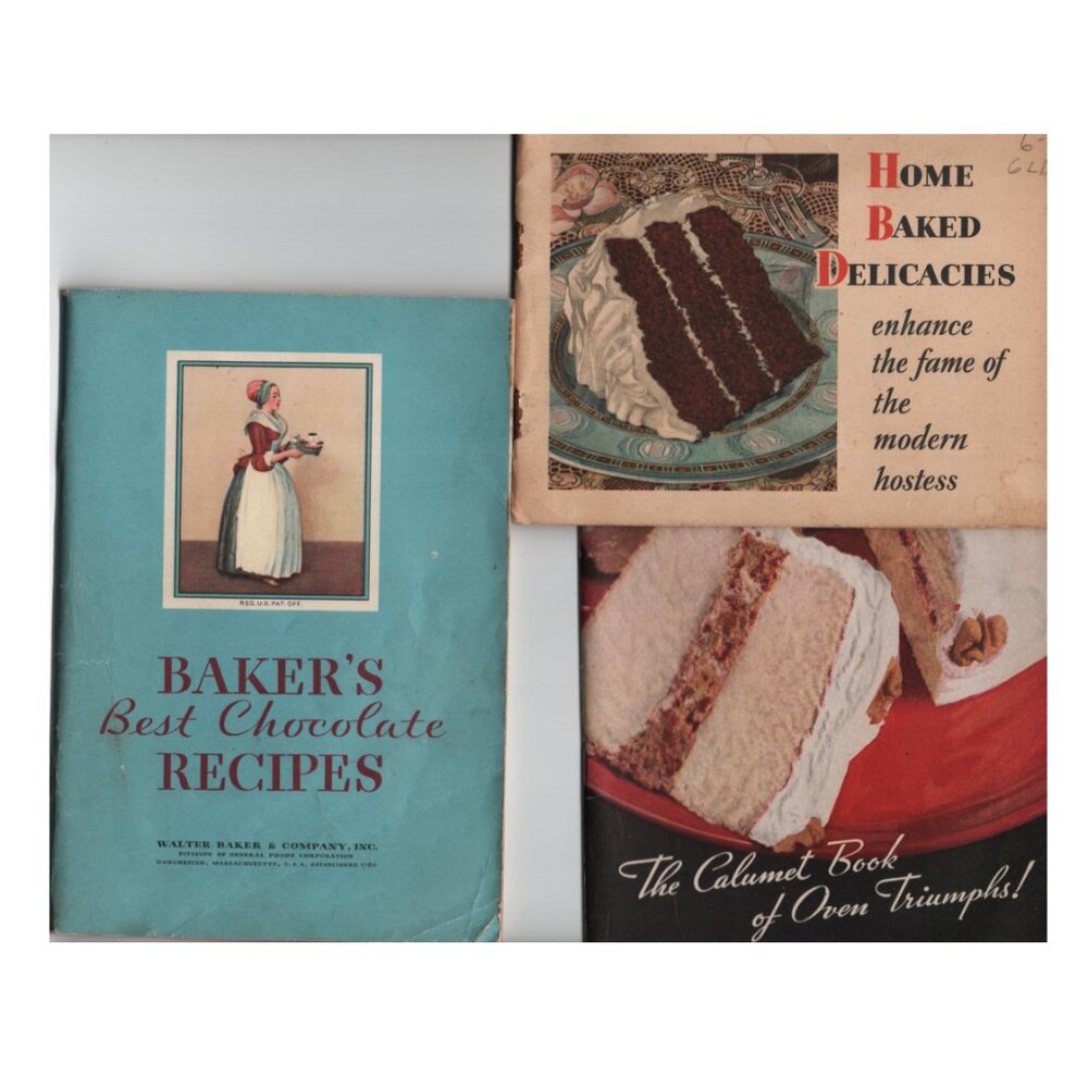 Let's Get Baking Vintage Style 🧁🧁🥯🥯 Recipe Books From The 1930s Desserts